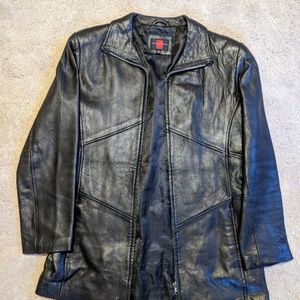 Leather jacket